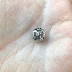 “H” Pandora charm